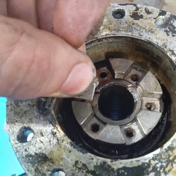 280726 1954 Aston Martin DB2 Steering Box and Anti Roll Bar Assembly 20
