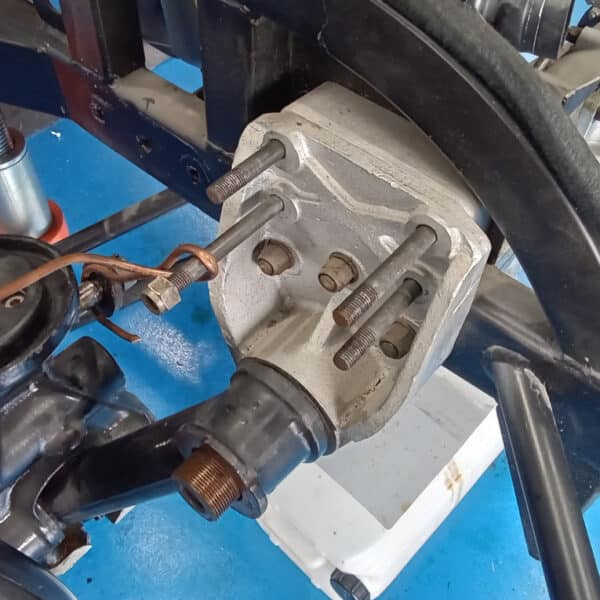 280726 1954 Aston Martin DB2 Steering Box and Anti Roll Bar Assembly 31