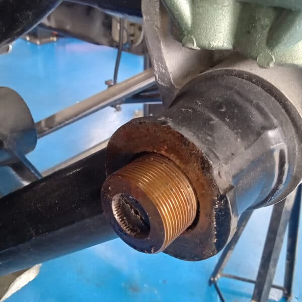 280726 1954 Aston Martin DB2 Steering Box and Anti Roll Bar Assembly 37