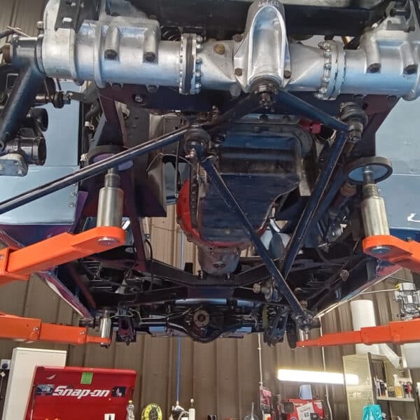 280726 1954 Aston Martin DB2 Steering Box and Anti Roll Bar Assembly 43