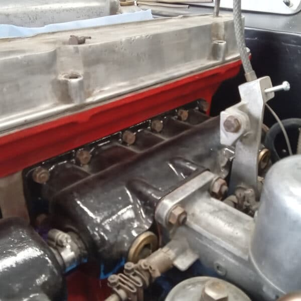 280726 1954 Aston Martin DB2 Steering Box and Anti Roll Bar Assembly 56