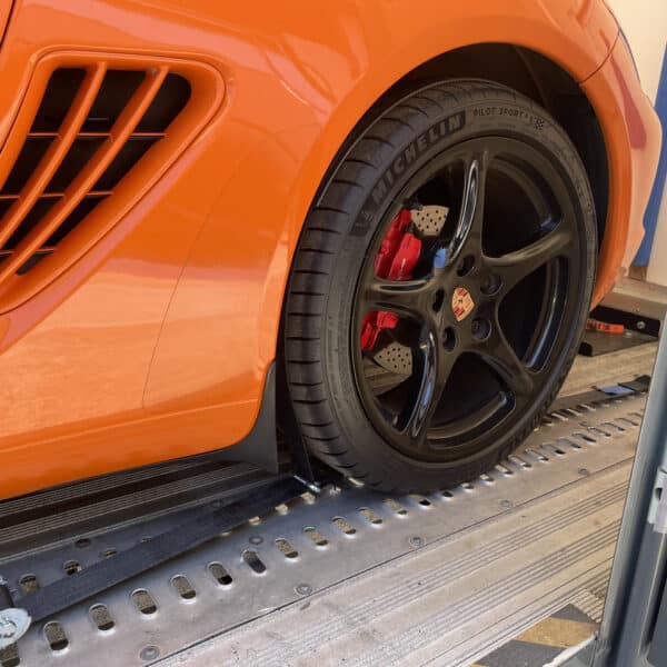 280726 2007 Porsche Cayman S Loaded for Transport
