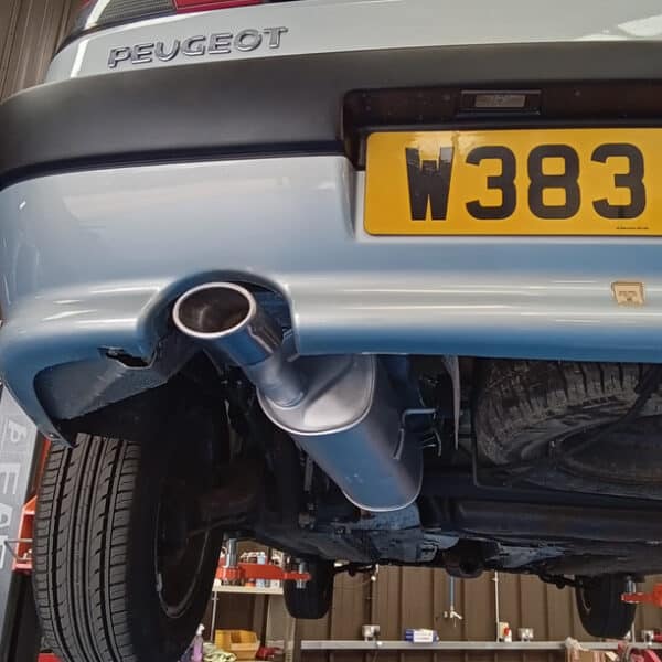 300626 2000 Peugeot 306 New Exhaust 5