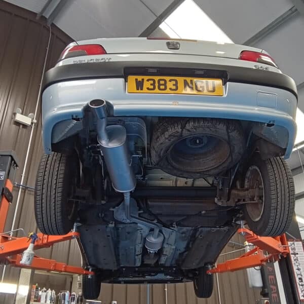 300626 2000 Peugeot 306 New Exhaust