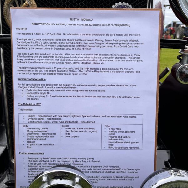 Pilling Village Halls Vintage Weekend 4