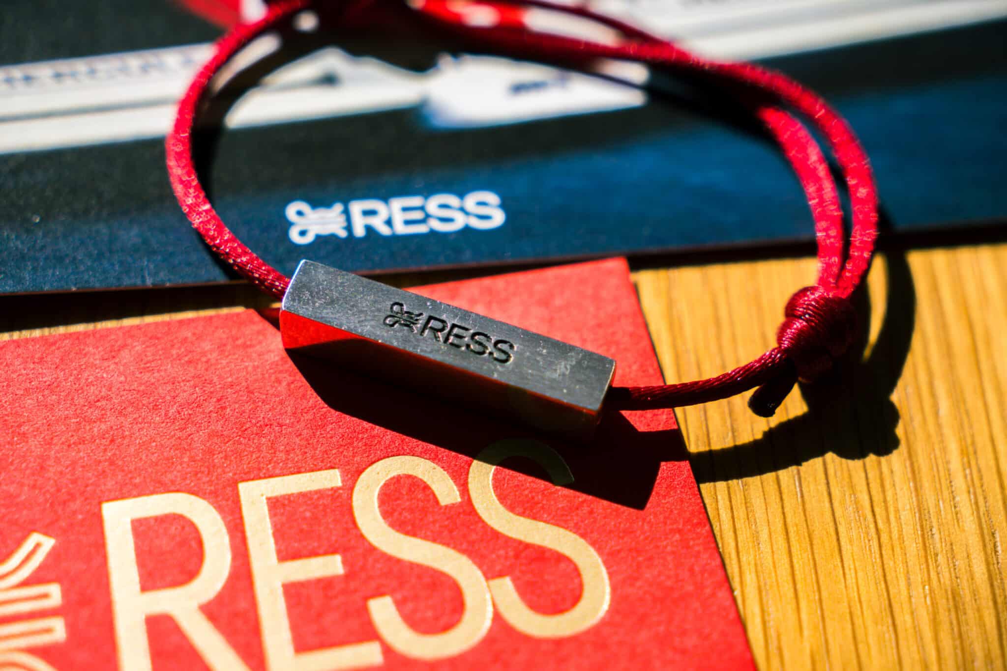 RESS 1984 Champion Winners Engine Woven Bracelet