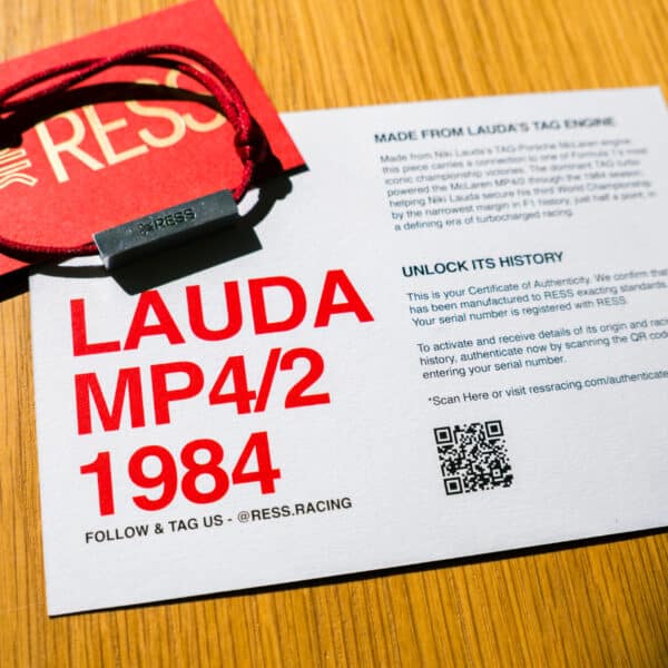 RESS Niki Lauda 1984 Championship-Winning McLaren Engine Bracelet