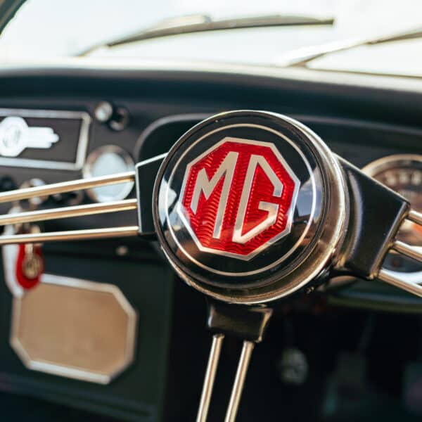 Red MG B GT 11