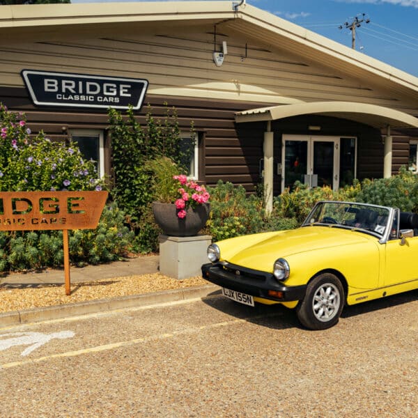 Yellow MG Midget 1 1