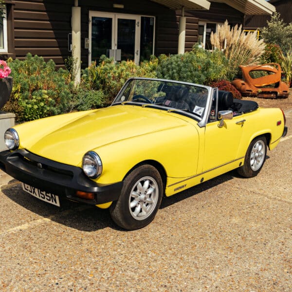 Yellow MG Midget 2