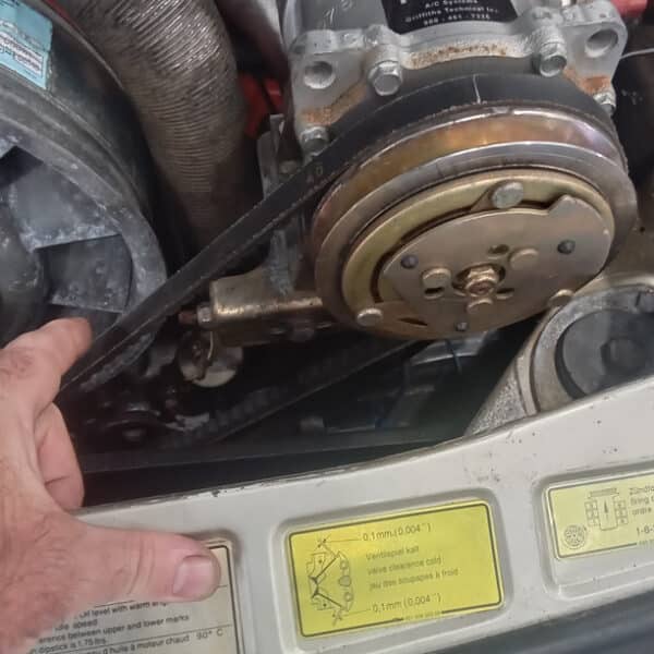 060826 1981 Porsche 911 Aircon Belt Driveshaft Gaiters 9