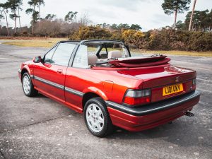 Entry Is Open - 1994 Rover 216 Cabriolet