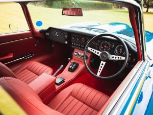 1968 Blue Jaguar E Type-28