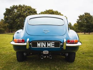 1968 Blue Jaguar E Type-30