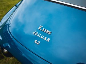 1968 Blue Jaguar E Type-31