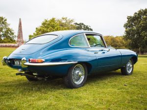 1968 Blue Jaguar E Type-32