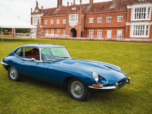 1968 Blue Jaguar E Type-34