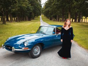 1968 Blue Jaguar E Type Molly-12