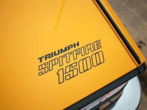 1979 Triumph Spitfire Yellow -14