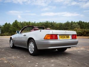 1991 Mercedes 300SL competition photos-16