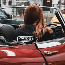 bridge classic cars sweatshirt (printed)