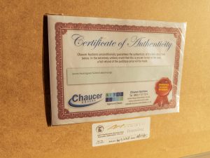 Niki Lauda and James Hunt_framed artwork_ (10)