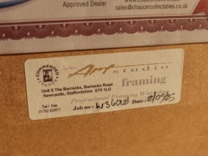 Niki Lauda and James Hunt_framed artwork_ (11)