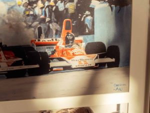 Niki Lauda and James Hunt_framed artwork_ (18)
