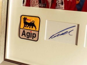 Niki Lauda and James Hunt_framed artwork_ (3)