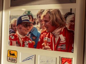Niki Lauda and James Hunt_framed artwork_ (6)