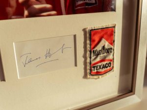 Niki Lauda and James Hunt_framed artwork_ (7)