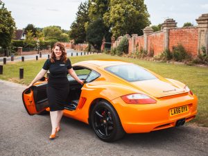 Porsche Cayman S Orange Molly-1